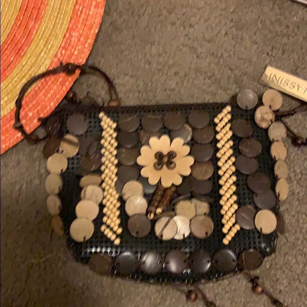 cute beaded bag cross the shoulder bag